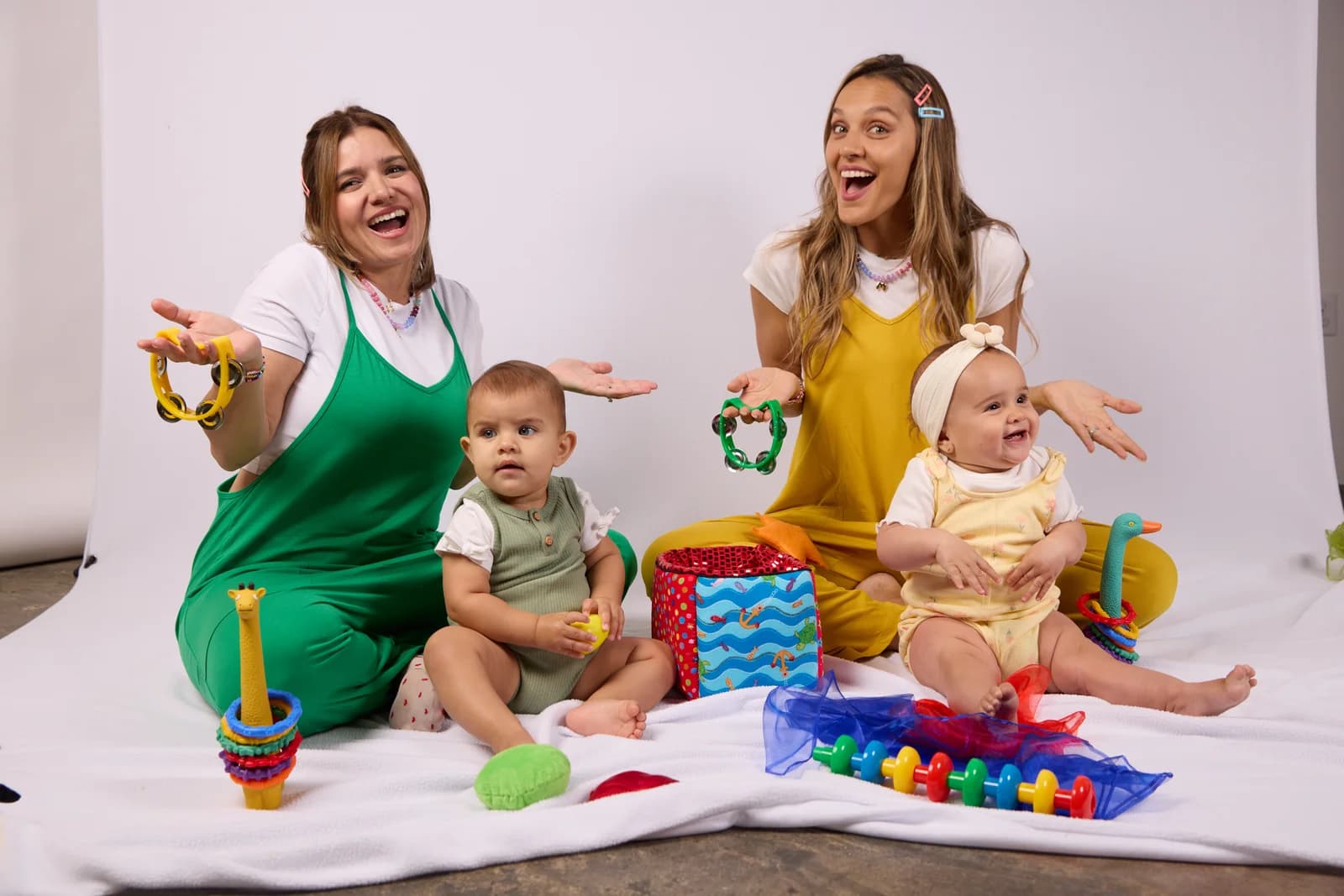 The Spanish nursery rhymes we sing in class and at home